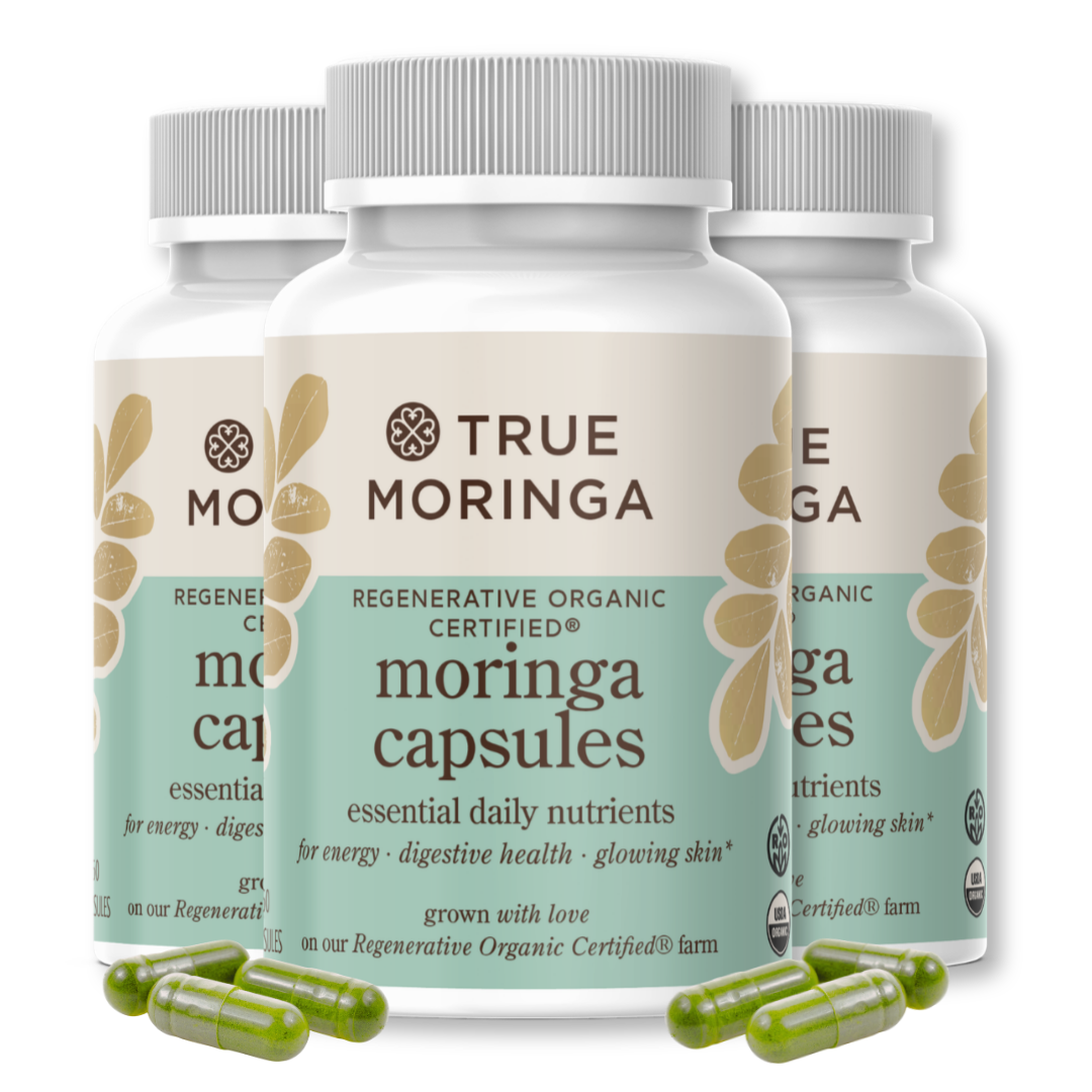 Regenerative Organic Moringa Capsules