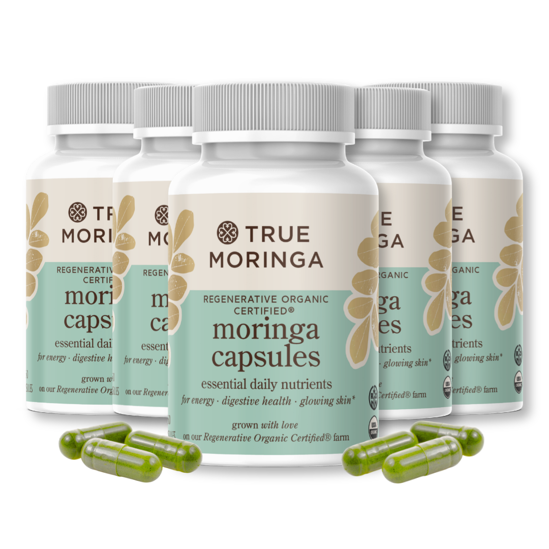 Regenerative Organic Moringa Capsules