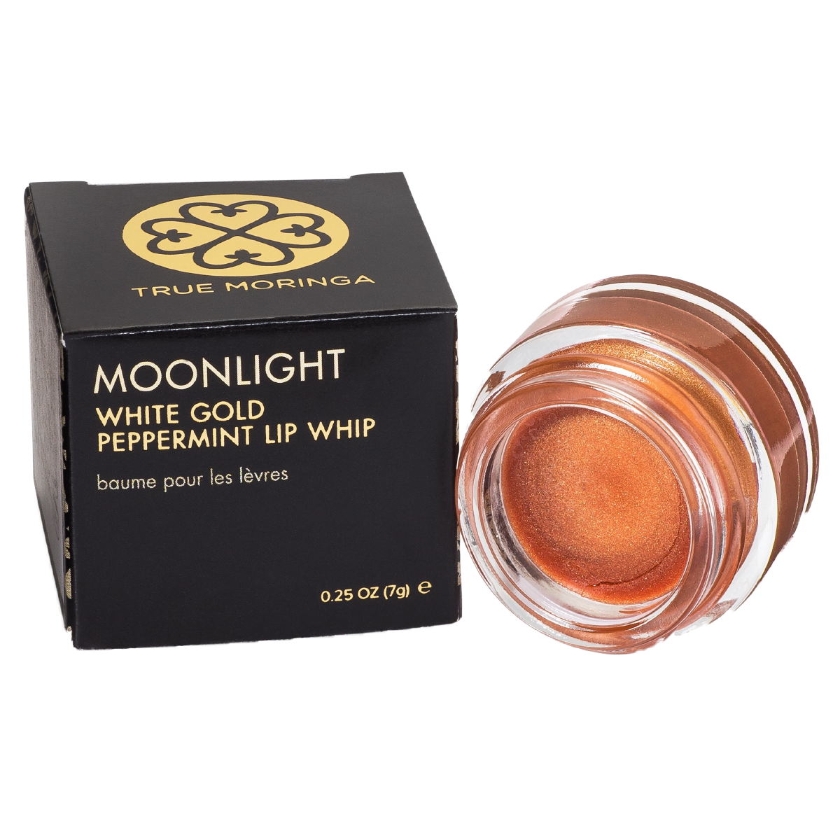 Moonlight (White Gold Peppermint) Lip Whip 0.25 oz - True Moringa